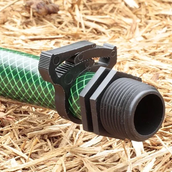 Хомут силовой пластиковый для соединения элементов круглой формы «Клип-Трек» («Clip-Track»)﻿ Ø18-15